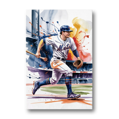 New York Mets Championship Game - Canvas Wall Art - Front