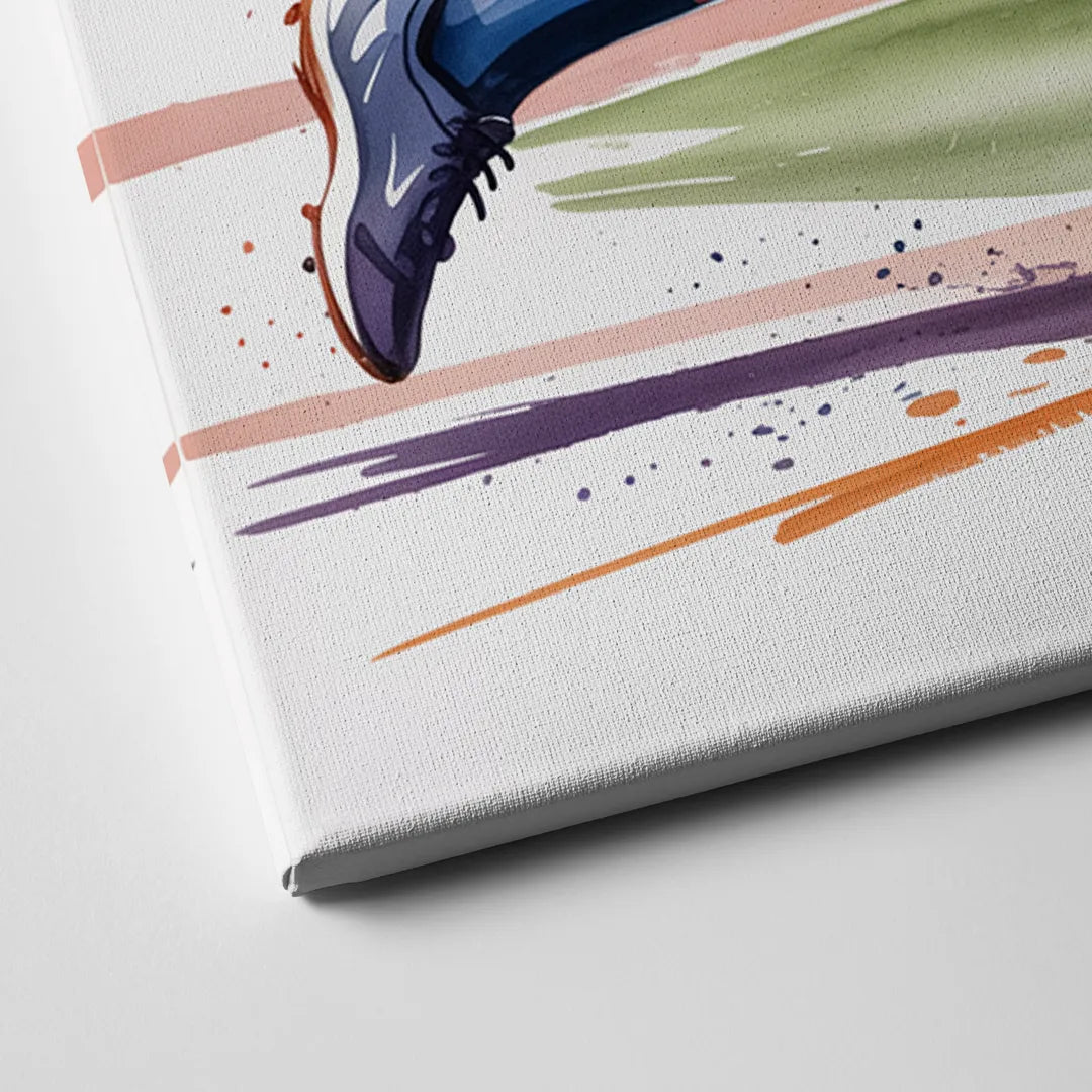 New York Mets Championship Game Canvas Close Up