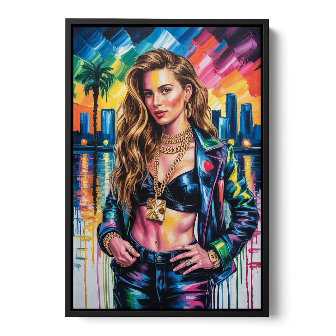 Next Shot 2.0 - Black Frame Canvas
