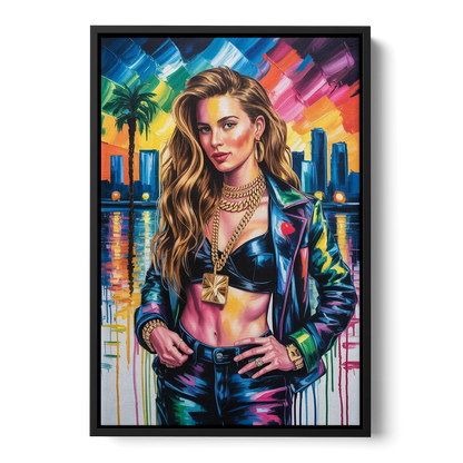 Next Shot 2.0 - Black Frame Canvas