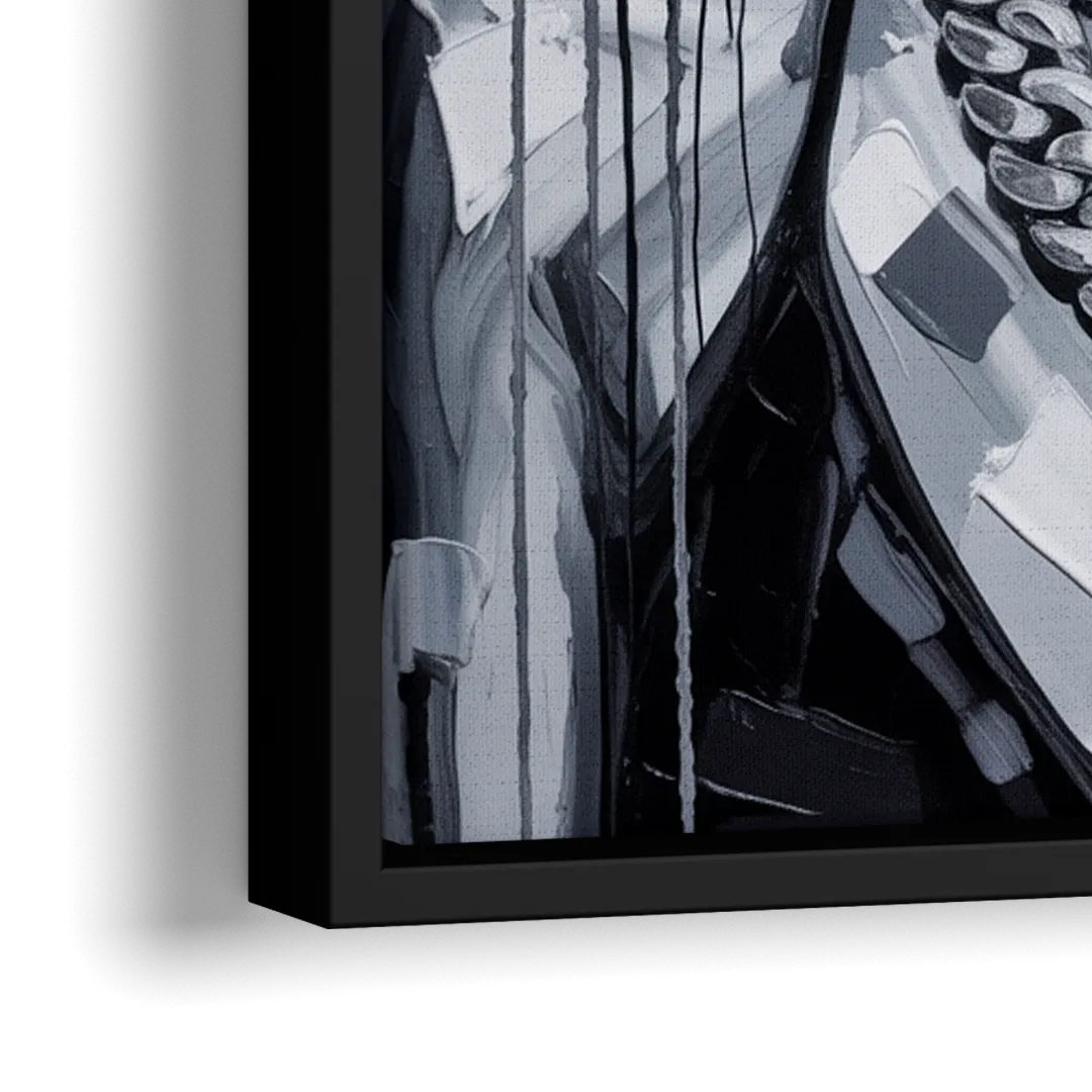 Next Shot - Close-Up Black Frame Canvas