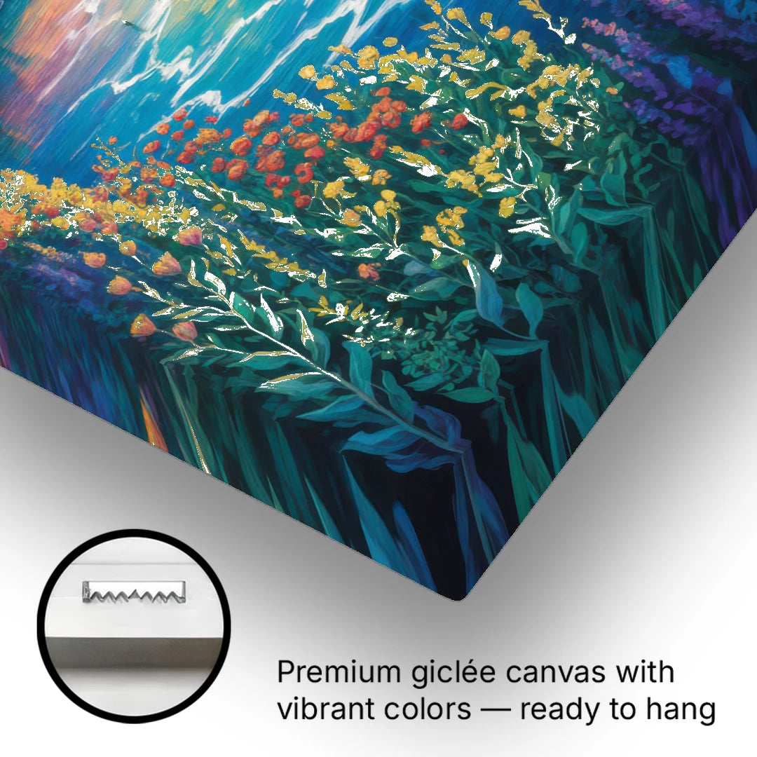 Niagara Botanical Gardens - Canvas Wall Art - Gallery Wrap Corner