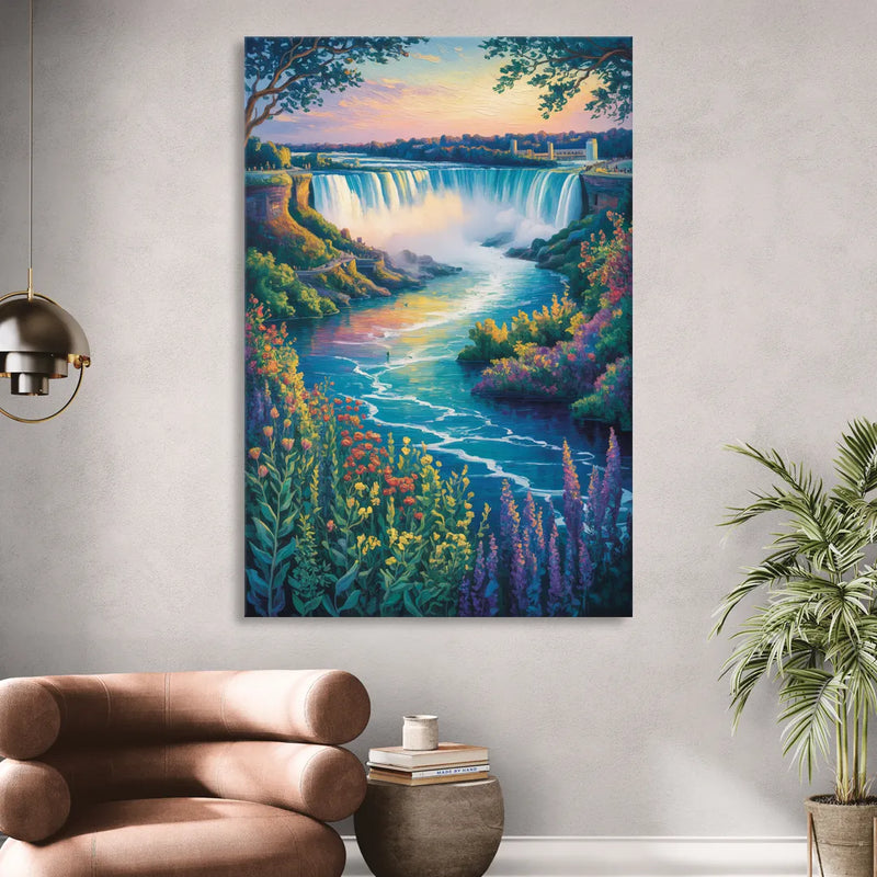 Niagara Botanical Gardens Sitting Room - Canvas Wall Art