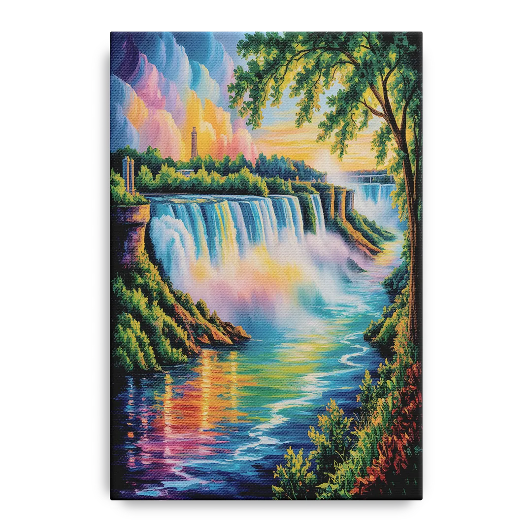 Niagara Falls Nature Trail Front - Canvas Wall Art