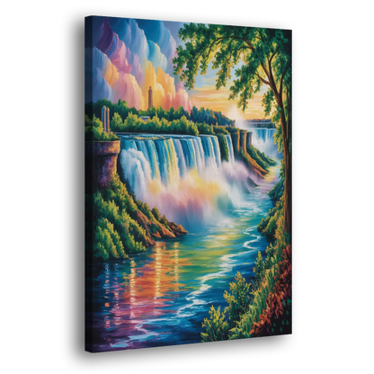 Niagara Falls Nature Trail Side - Canvas Wall Art