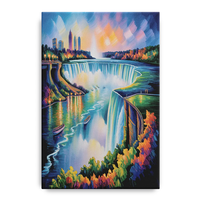Niagara Falls Tunnel View Front - Canvas Wall Art