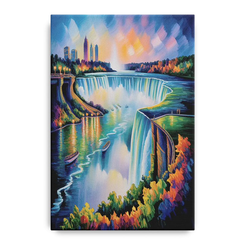 Niagara Falls Tunnel View Front - Canvas Wall Art