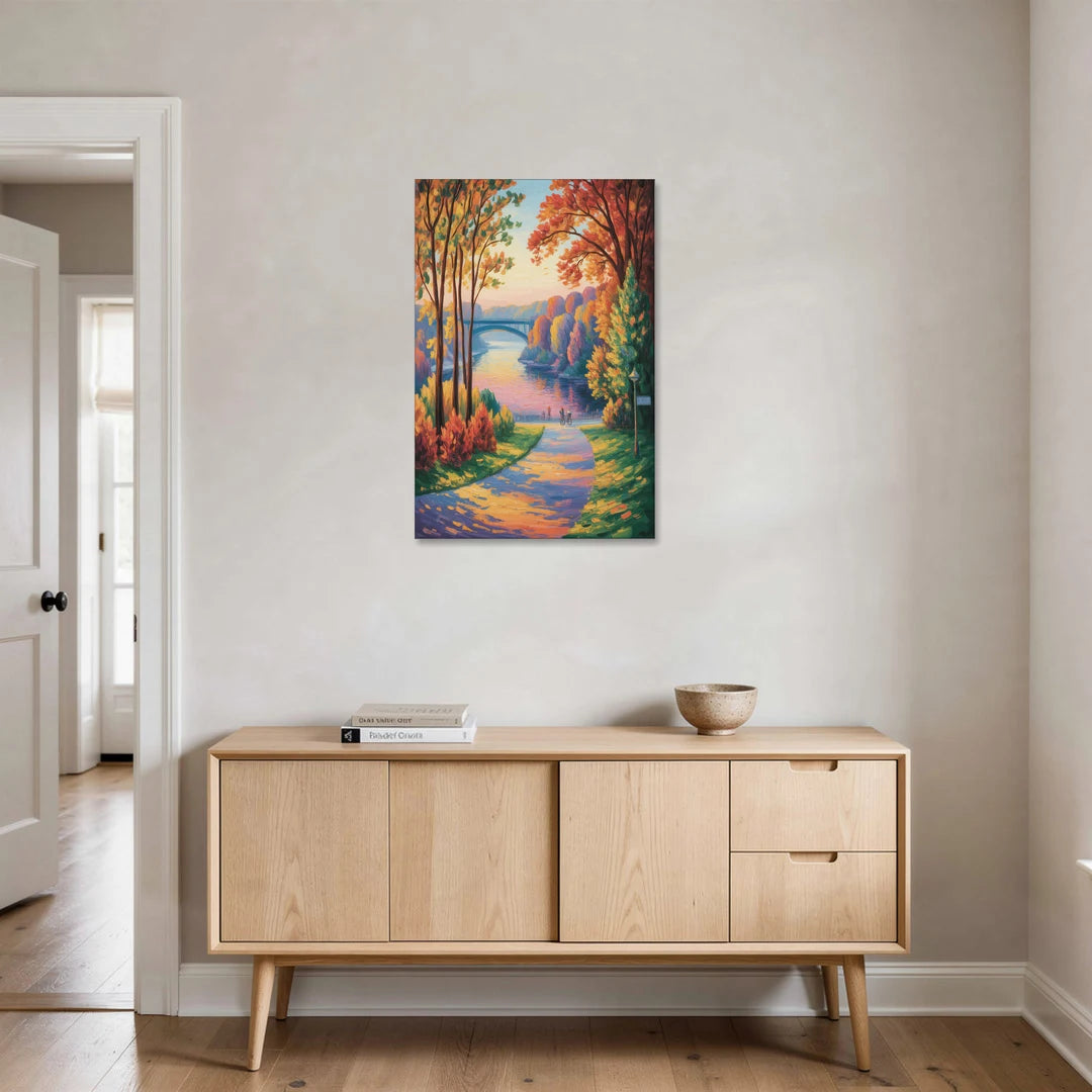 Niagara Parkway Autumn - Canvas Wall Art - Coffee Table - 24x36