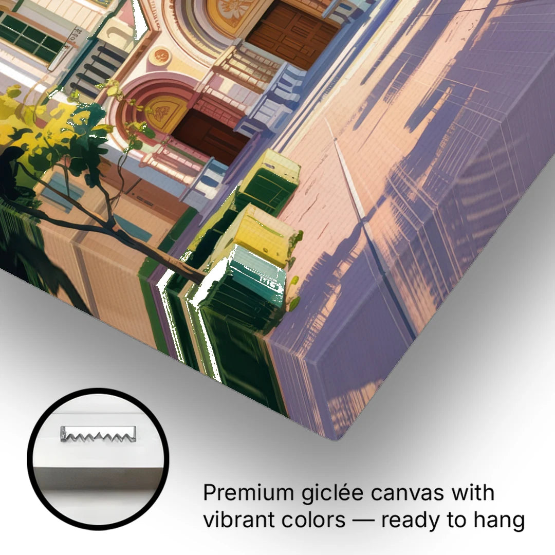 Nice Cathedral - Canvas Wall Art - Gallery Wrap Corner