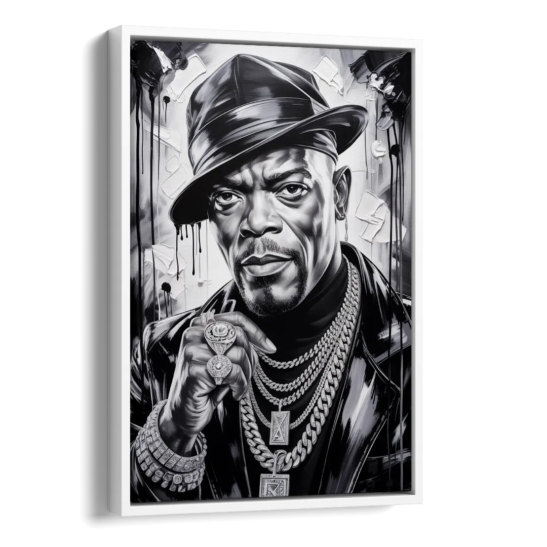 No Compromise Side - White Canvas Wall Art