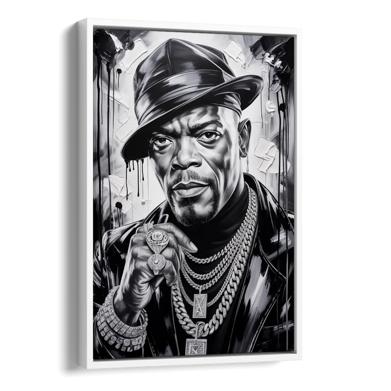 No Compromise Side - White Canvas Wall Art