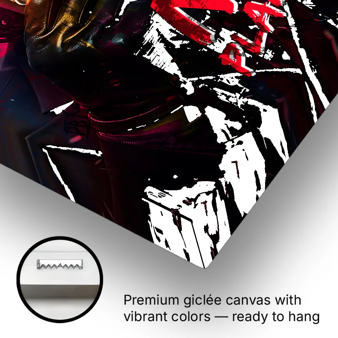 No Plan B - Canvas Wall Art - Gallery Wrap Corner
