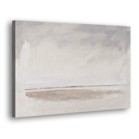 Nordic Wall Art Driftwood Band Under Sea Fog - Canvas Wall Art - Side