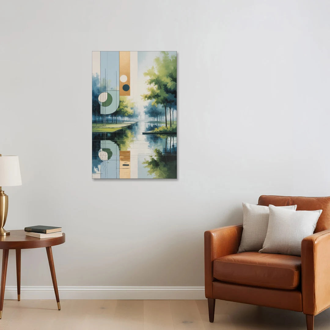 Nordpark Serenity - Canvas Wall Art - Sofa - 24x36