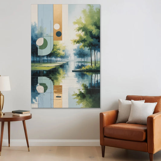 Nordpark Serenity - Canvas Wall Art - Sofa - 40x60