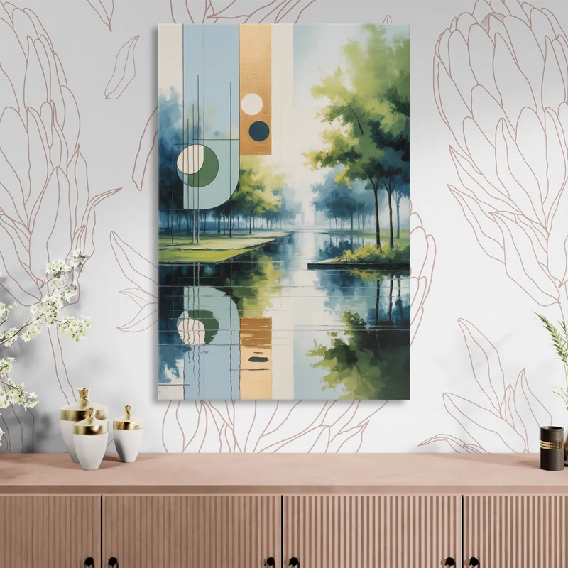 Nordpark Serenity Sitting Room - Canvas Wall Art