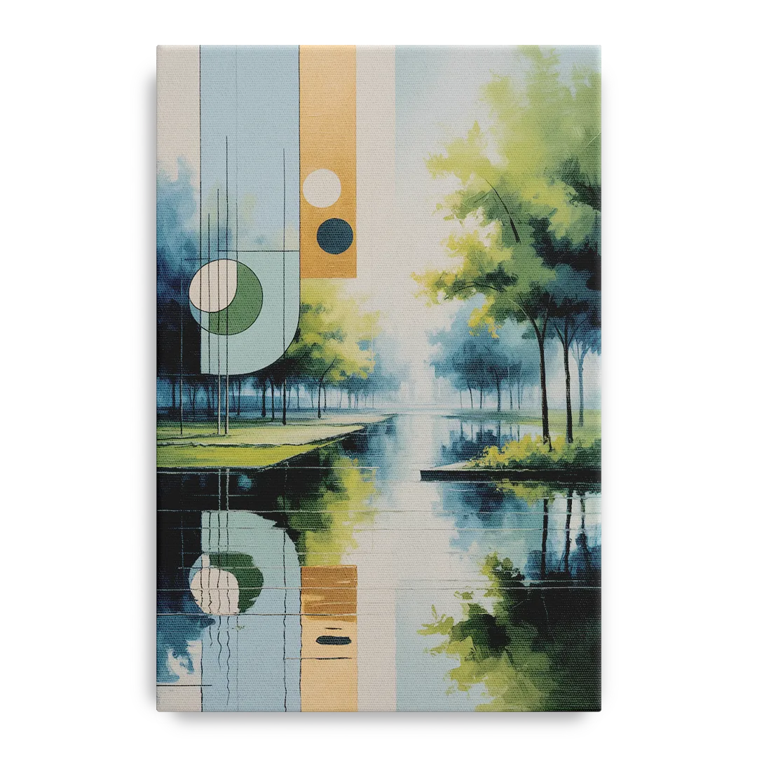 Nordpark Serenity Front - Canvas Wall Art