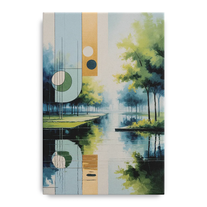 Nordpark Serenity Front - Canvas Wall Art