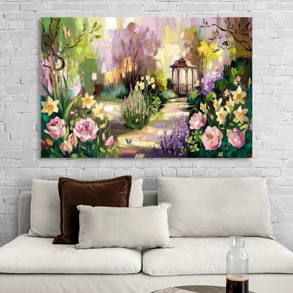 Norfolk Botanical Gardens Living Room - Canvas Wall Art
