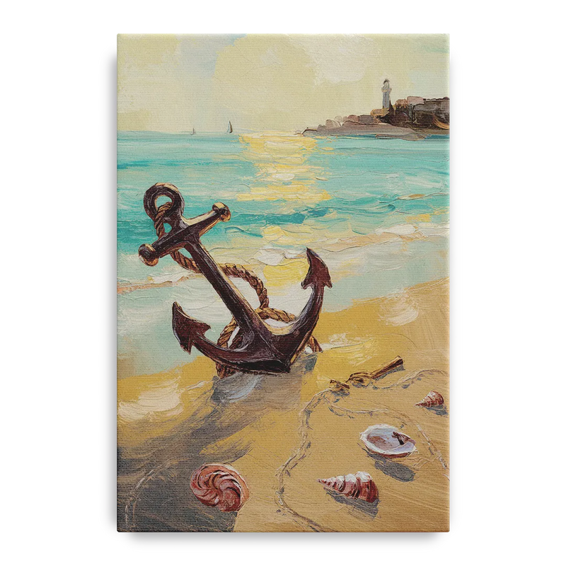 Norfolk Nautical Charm Front - Canvas Wall Art