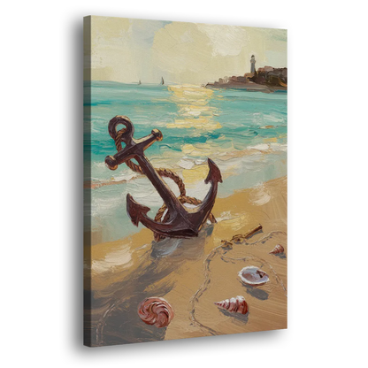 Norfolk Nautical Charm Side - Canvas Wall Art