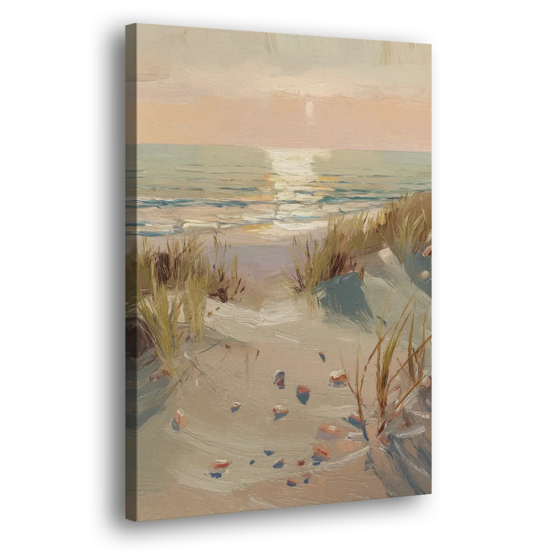Norfolk Oceanfront Serenity Side - Canvas Wall Art