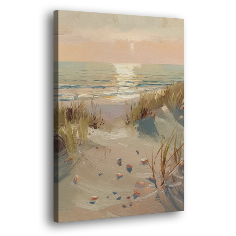 Norfolk Oceanfront Serenity - Canvas Wall Art