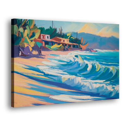 North Sayulita Shore Side - Canvas Wall Art