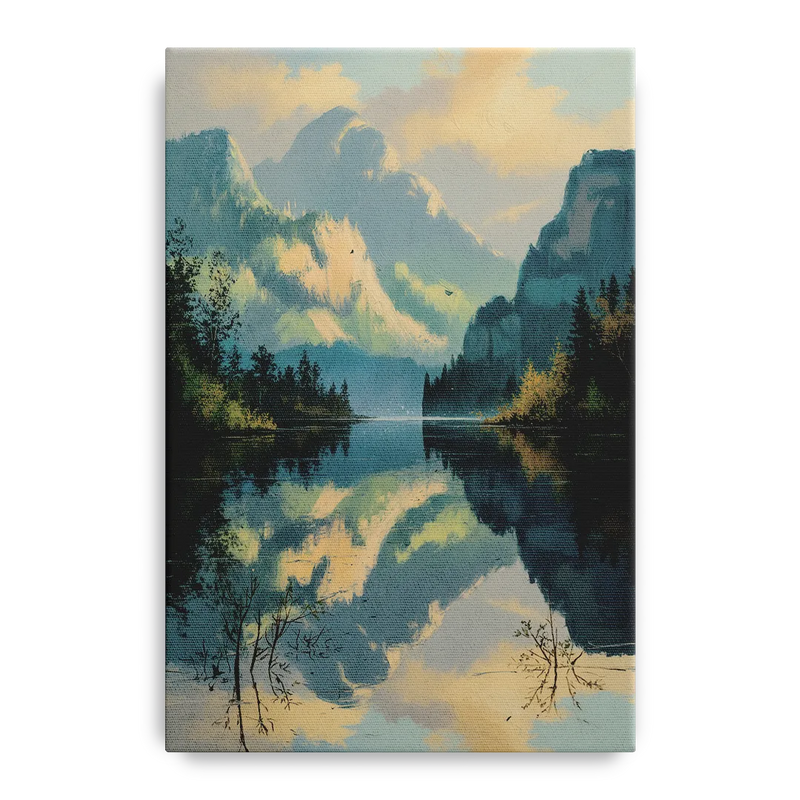 North Shore Mountains Front - Canvas Wall Art