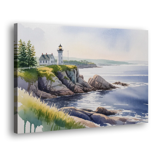 Nova Scotia Serenity Side - Canvas Wall Art