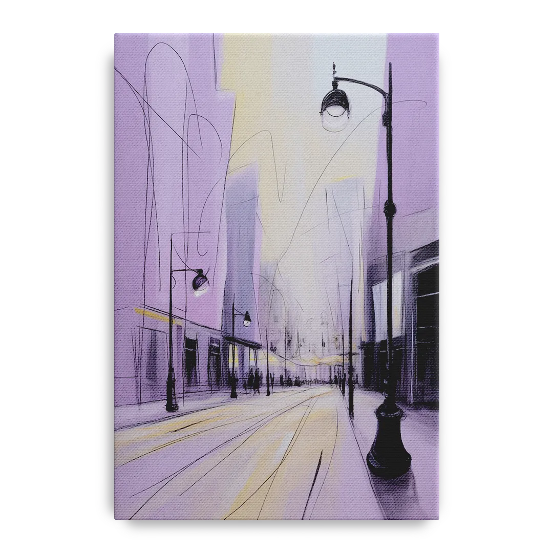 Nowy Swiat Stroll Front - Canvas Wall Art