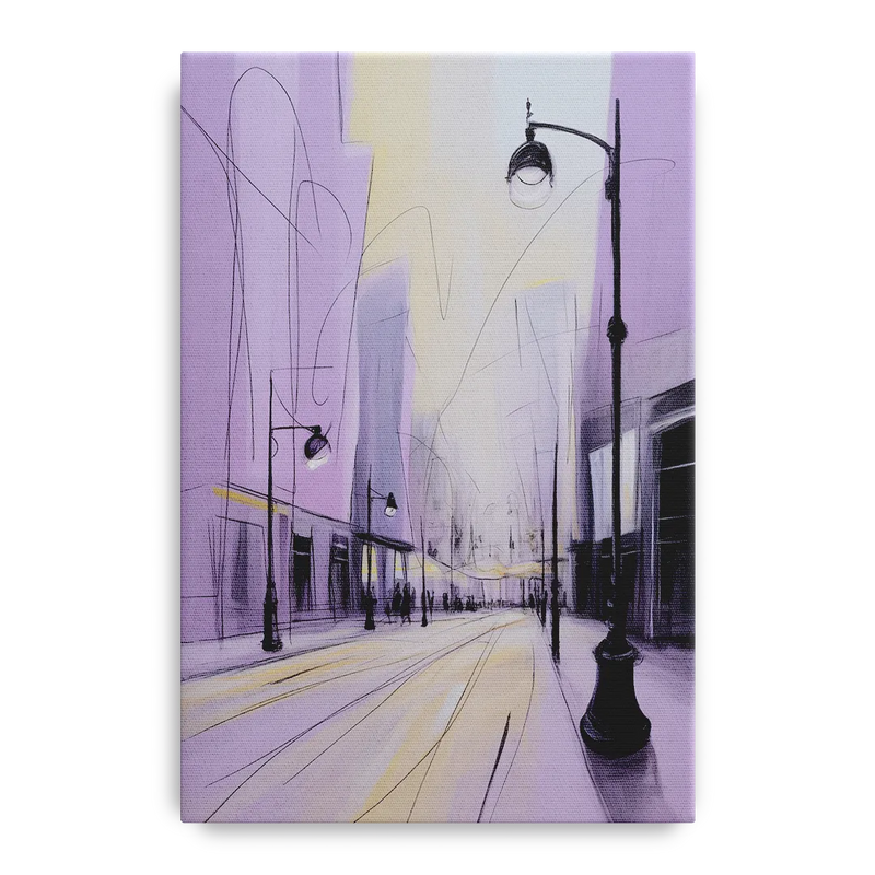 Nowy Swiat Stroll Front - Canvas Wall Art