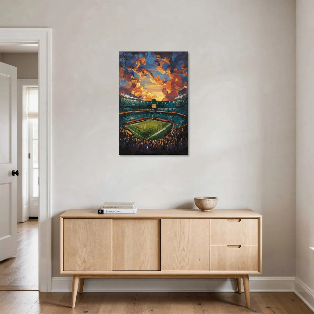 Oakland Coliseum Memories - Canvas Wall Art - Coffee Table - 24x36