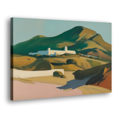 Obispado Hill Vista Side - Canvas Wall Art
