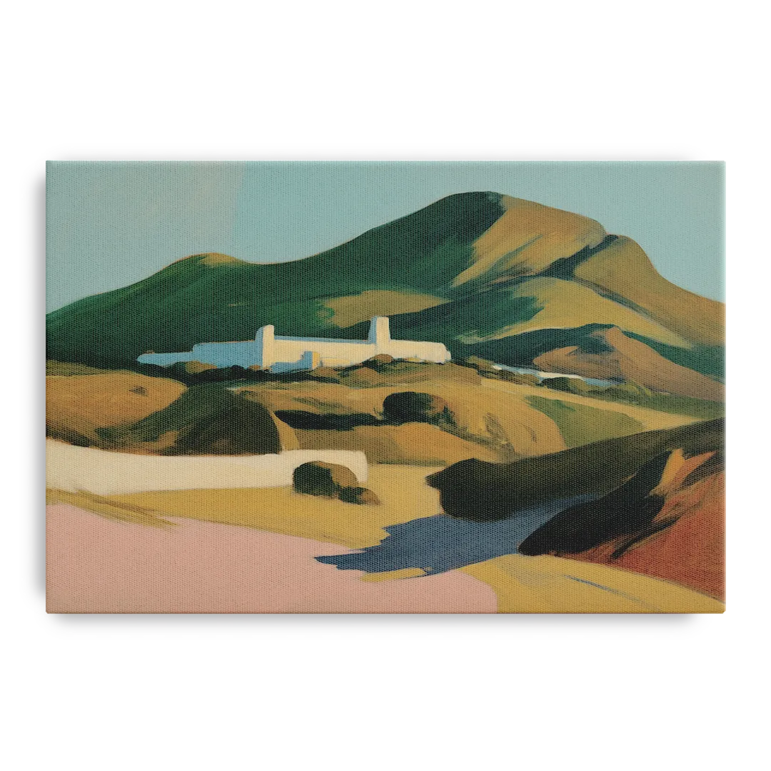 Obispado Hill Vista Front - Canvas Wall Art