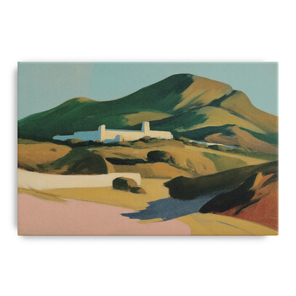 Obispado Hill Vista Front - Canvas Wall Art