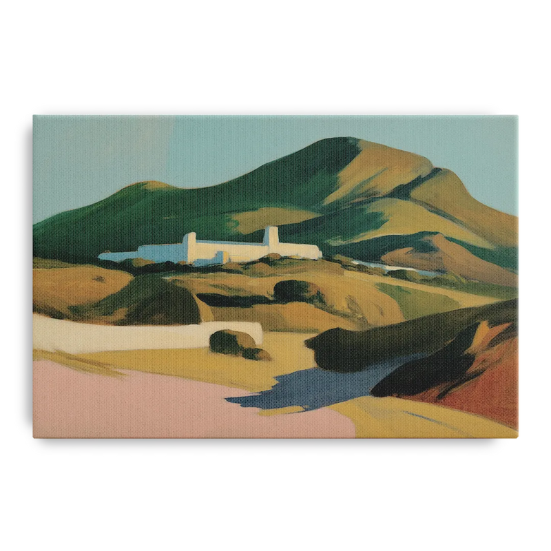 Obispado Hill Vista Front - Canvas Wall Art