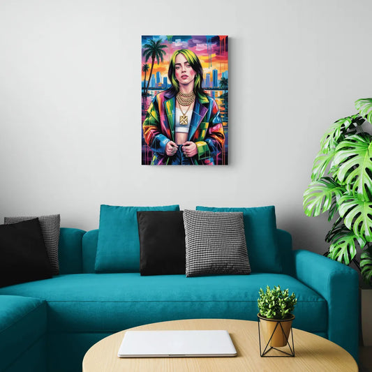 Ocean Eyes - Canvas Wall Art Living Room