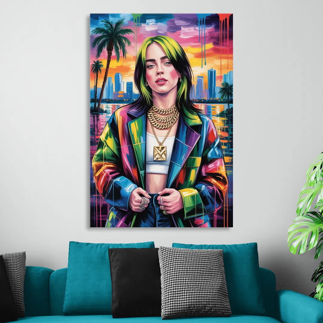 Ocean Eyes Sitting Room - Canvas Wall Art