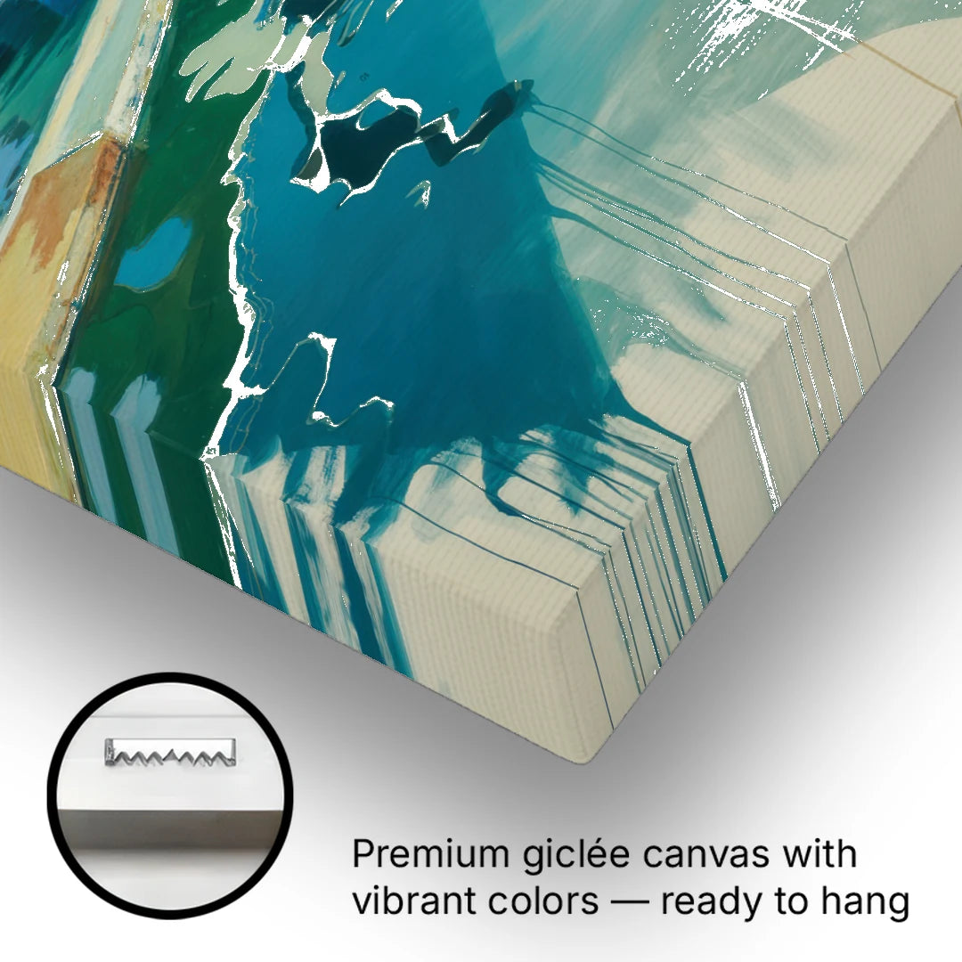 Oceanografic Valencia - Canvas Wall Art - Gallery Wrap Corner