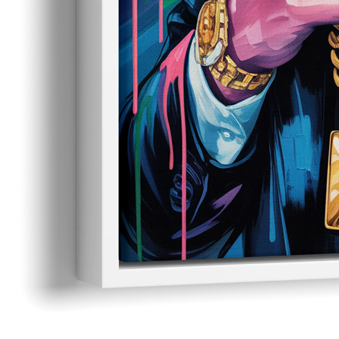 Office Legend 2.0 - Close-Up White Frame Canvas
