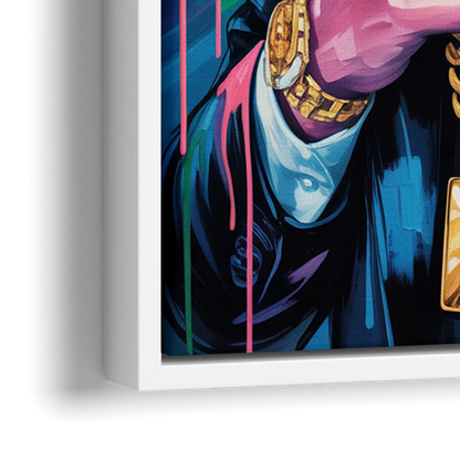 Office Legend 2.0 - Close-Up White Frame Canvas