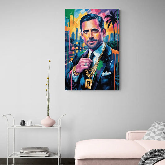 Office Legend 2.0 - Canvas Wall Art Living Room