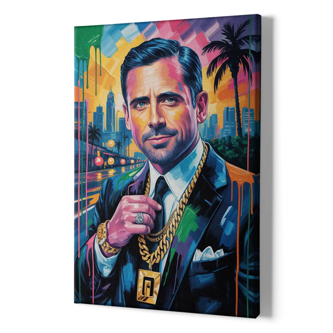 Office Legend 2.0 - Canvas Print Art Sides