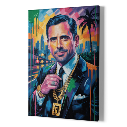 Office Legend 2.0 - Canvas Print Art Sides