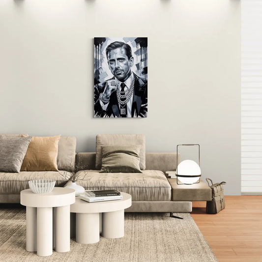 Office Legend - Canvas Wall Art Living Room