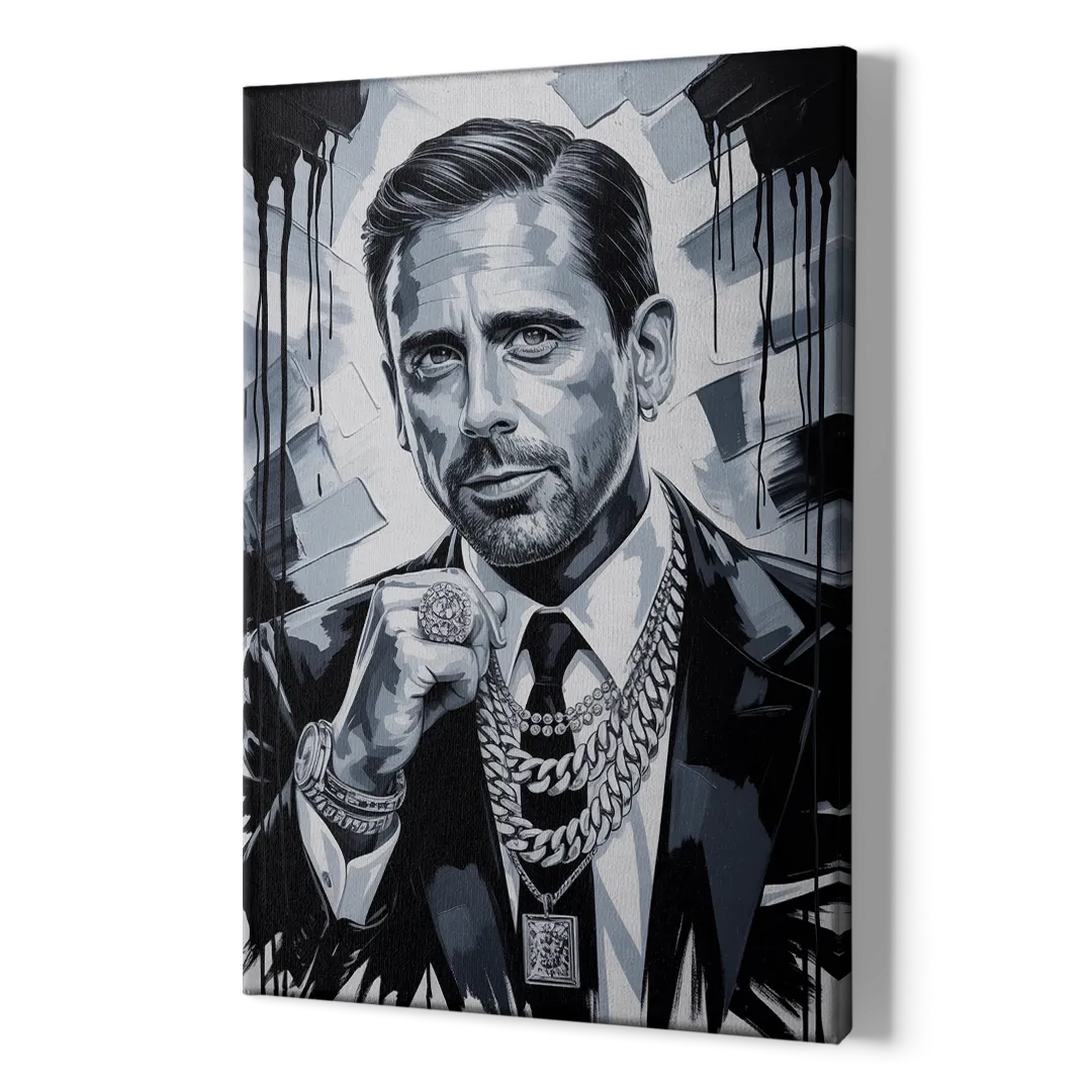 Office Legend - Canvas Print Art Sides
