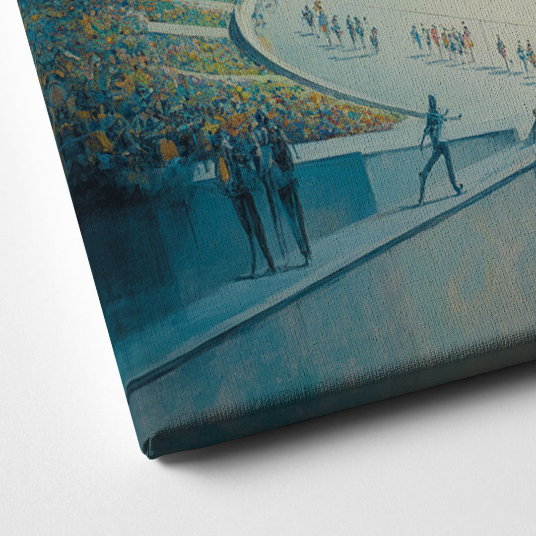 Olympic Stadium Panorama Canvas Close Up