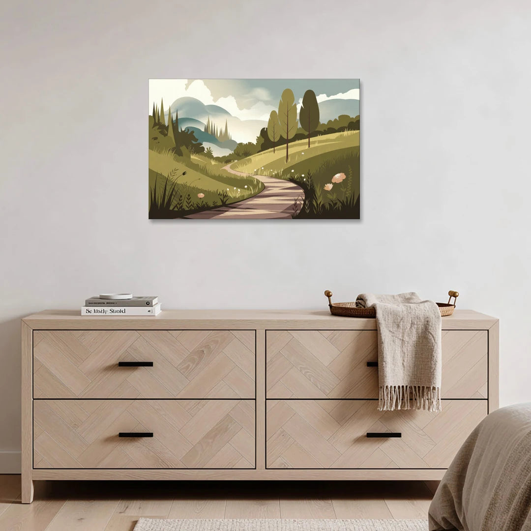 Omaha Nature Trails - Canvas Wall Art - Coffee Table - 36x24