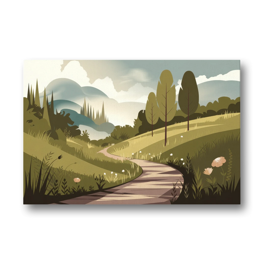 Omaha Nature Trails - Canvas Wall Art - Front